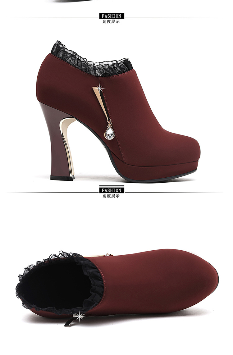 Bottes femme en Daim - Ref 3355324 Image 25