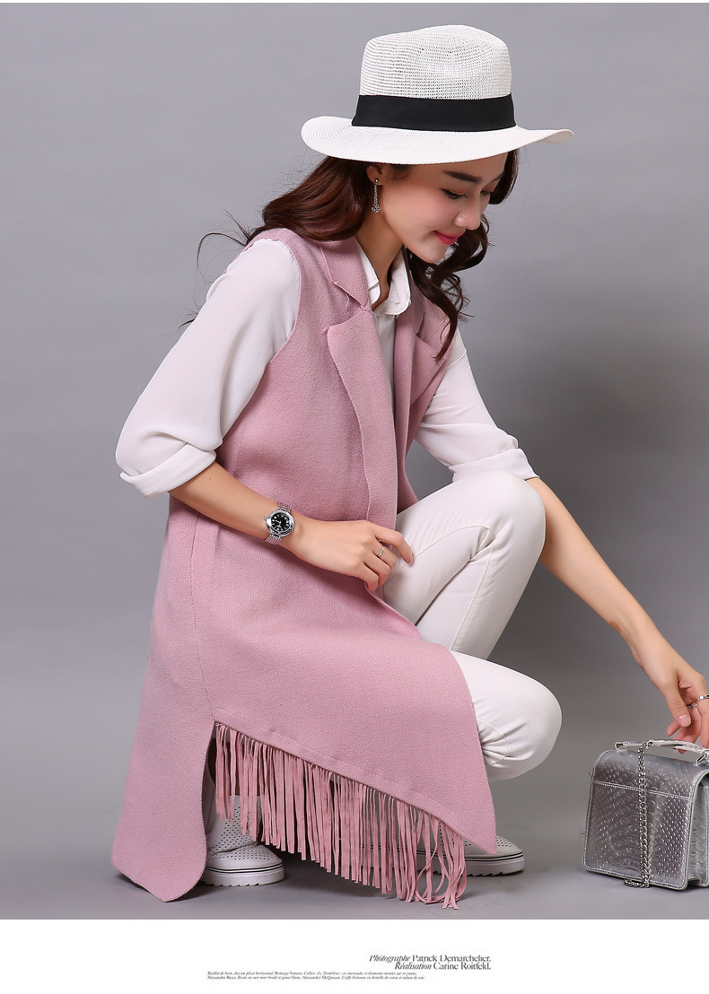 Gilet femme HIRONDELLE CHRYSALIDE en Tricot - Ref 3318273 Image 30