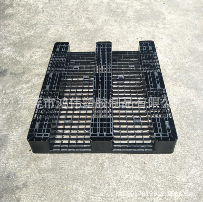 东莞电子科技车间周转川字型卡板 黑色防静电地台板 防静电托盘