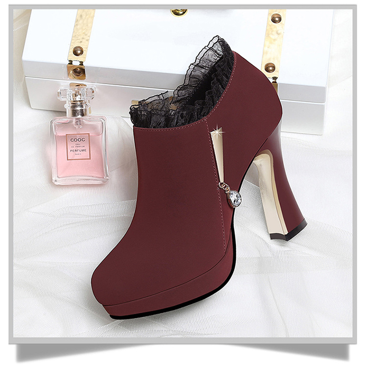 Bottes femme en Daim - Ref 3355324 Image 16