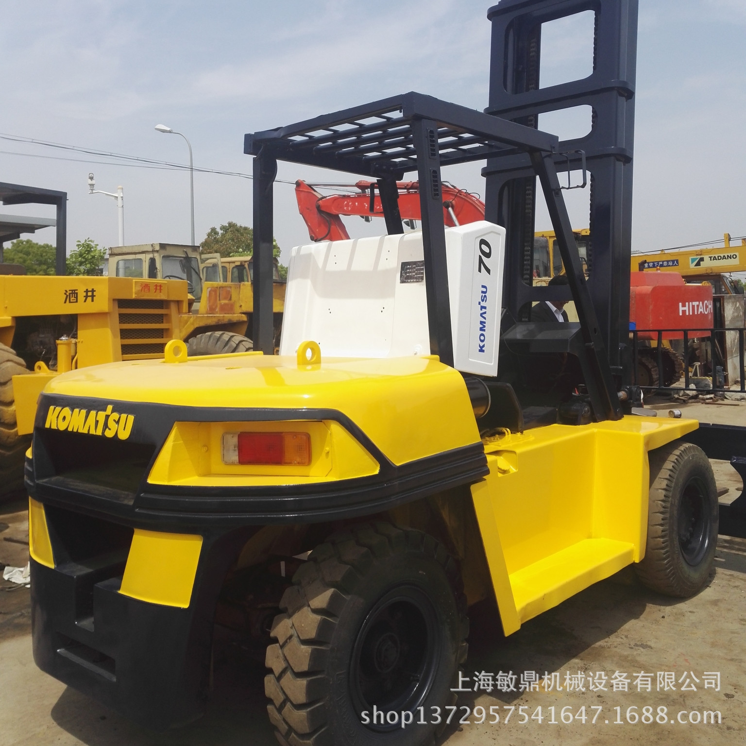 现货供应大吨位TCM10吨15吨25吨九成新叉车 质量可靠 包运输