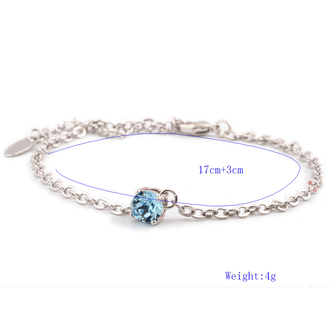 Austrian Crystal Plated Bracelet