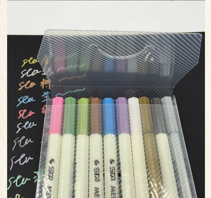 Stasta 10 Цвет 6551 металлическая ручка краска ручка оптом DIY аксессуары для фотоальбомов маркер ручка пишущая ручка