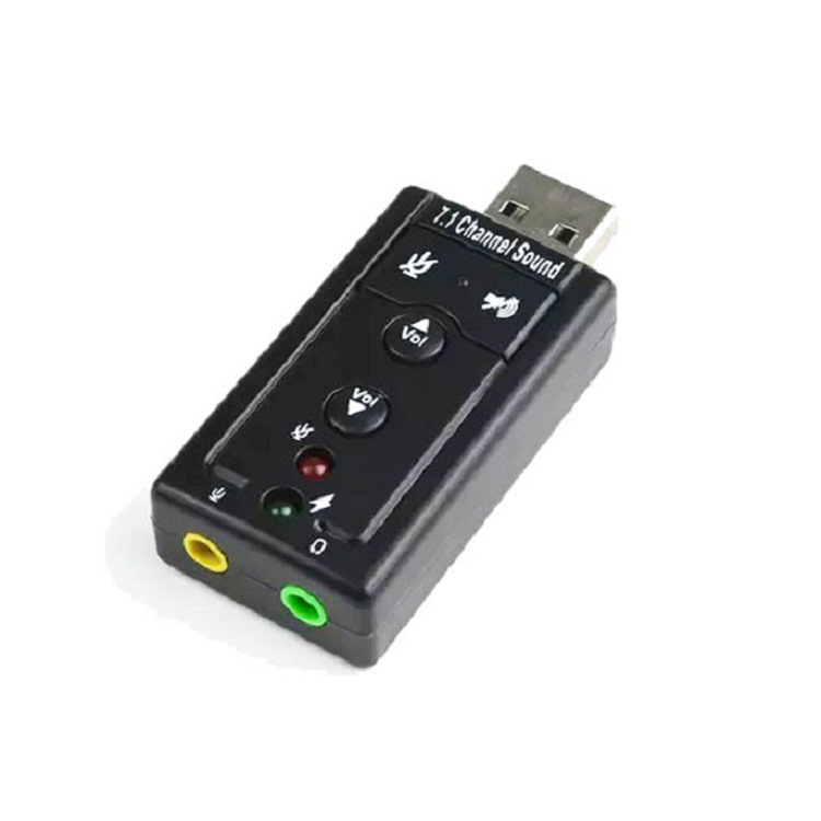 Carte son alimentation analogique 7.1USB externe - Ref 3423631 Image 1