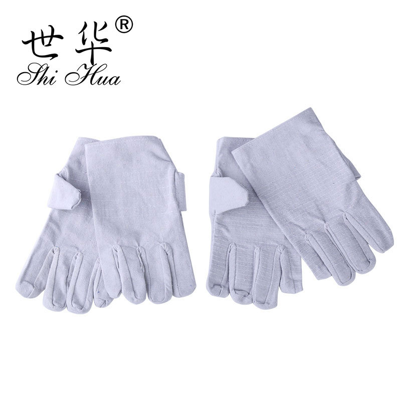 厂家货源双层帆布手套经久电焊安全防护手套 布手套 劳保手套批发|ru