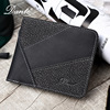 One piece On behalf of Dandy man wallet have cash less than that is registered in the accounts The first layer cowhide genuine leather wallet man agent wholesale support customized