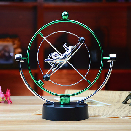H006 cupid archery celestial body motion orbit perpetual motion device home dynamic art rocker ornaments