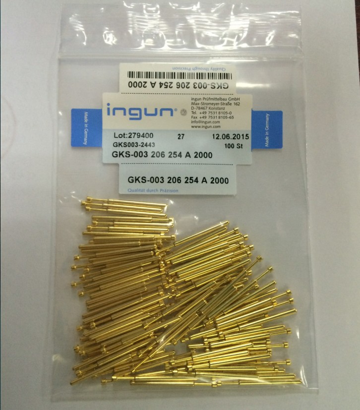 台产优品质 INGUN英钢探针 GKS 003-206/306-254A2000 PA125-H2