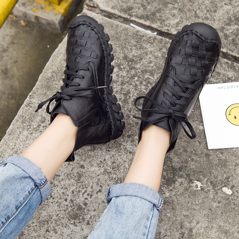 Bottes femme en En cuir - Ref 3354873 Image 5