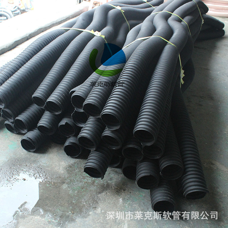 TPR软管 空压机导风管 空压机风管 TPR耐腐蚀风管 TPR耐酸碱软管