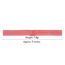 20色 外贸欧美宝宝1.5CM 弹力儿童发带头带 可配头花 多色 566