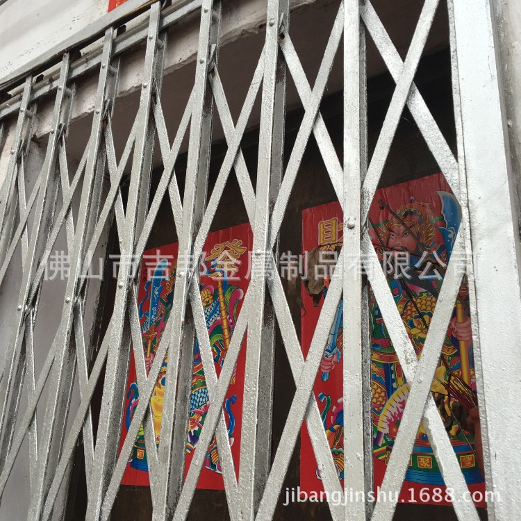 厂家直营304 202加厚推拉闸门 不锈钢拉闸门 怀旧铁闸门-阿里巴巴