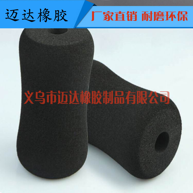 健身器材大泡棉海绵套 NBR橡塑发泡管 摩托车磨砂手把套批发