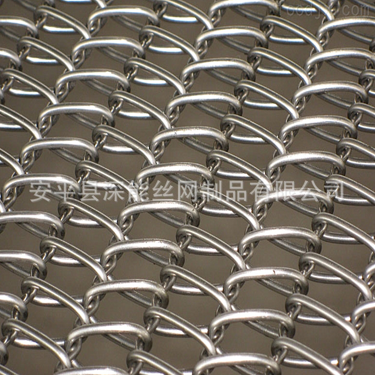 不锈钢网带厂家 食品输送带 双节距链条网带 定做金属不锈钢网带