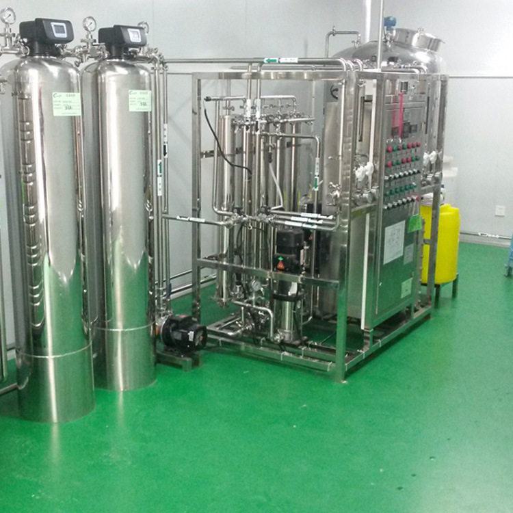 北京纯化水机系统 500L/小时双级反渗透+EDI纯化水 一体式纯水机|ms