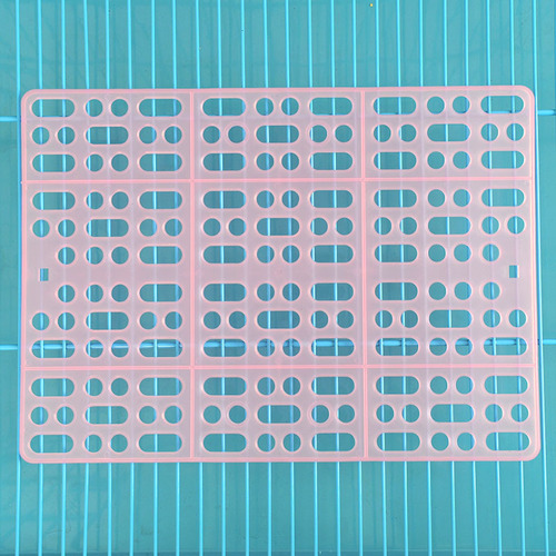 Plastic grid Shuangjian rabbit foot pads, Dutch pig chinchilla, guinea pig and rabbit foot pads, pet cage foot pads