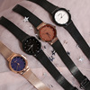 Steel belt, small dial, thin waterproof fashionable quartz women's watch