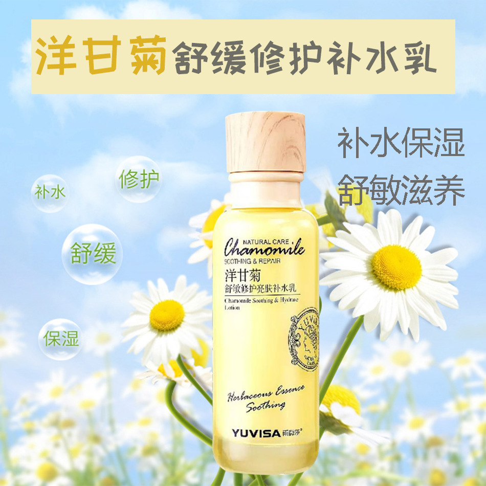 洋甘菊修护祛红保湿乳100ml亮肤补水乳厂家批发