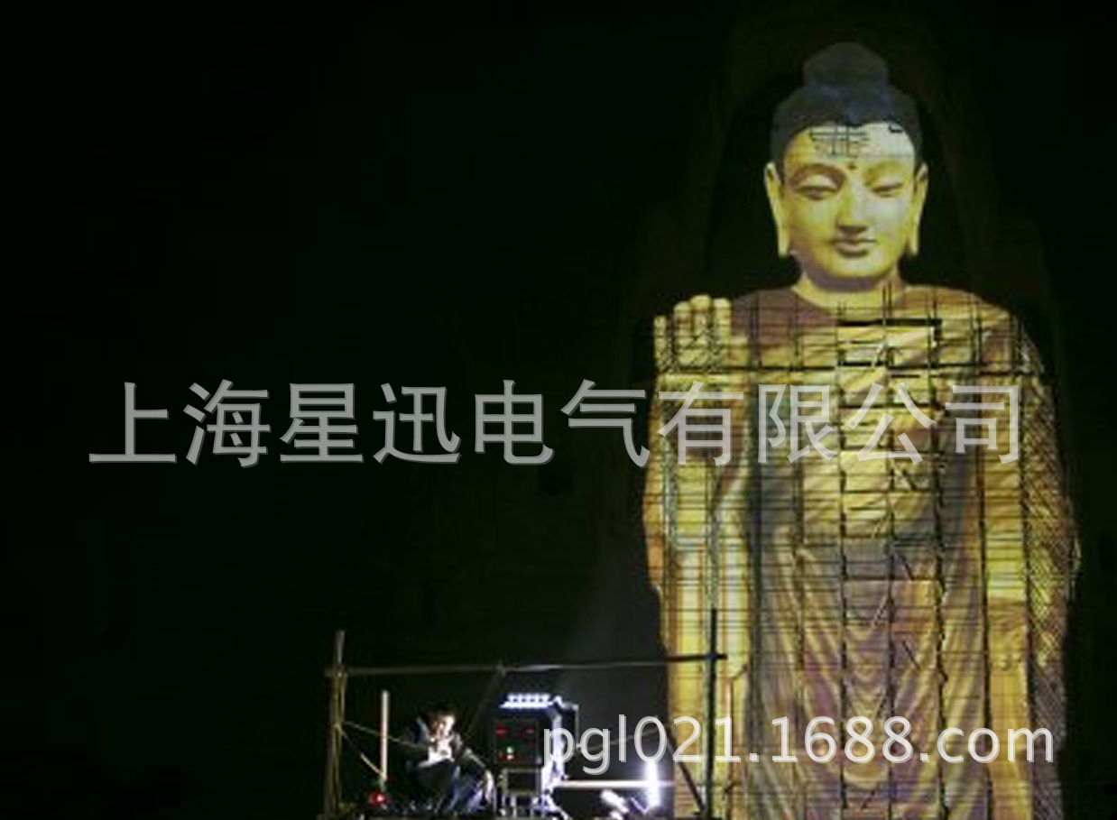 全新墙体广告投影仪_楼体亮化投影仪_山体亮化投影仪