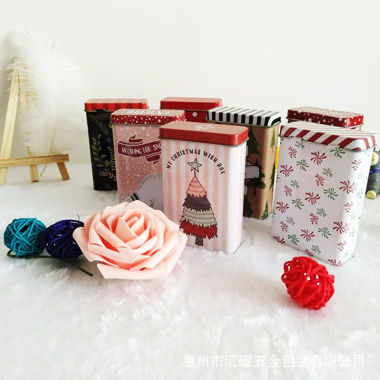 厂家香烟铁盒包装 便捷式马口铁罐小物件收纳盒烟盒糖盒包装盒