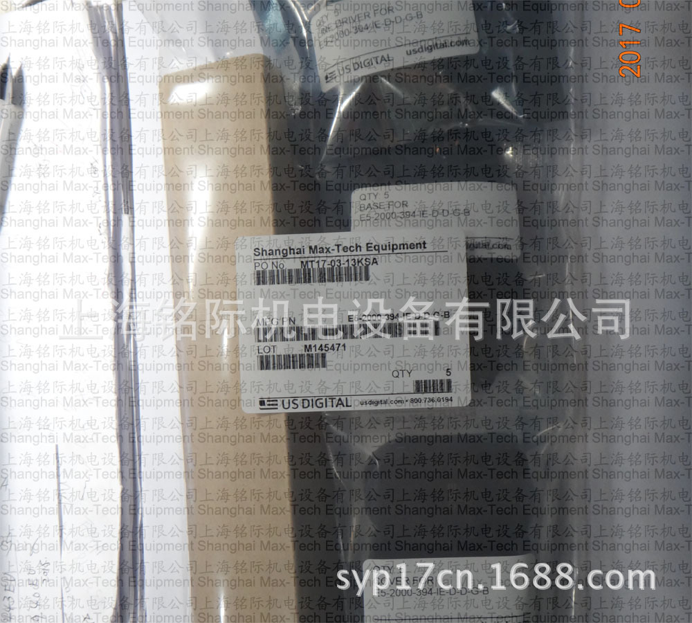 供应 USDIGITAL 编码器  E5-2000-394-IE-D-D-G-B  US DIGITAL