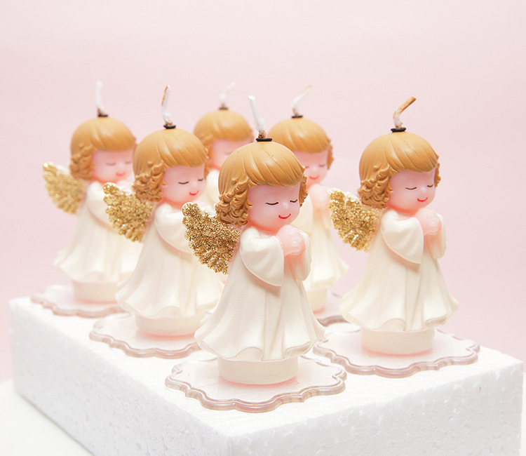 Birthday Angel Wax Birthday Candle display picture 1