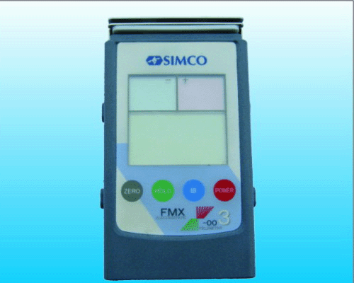 Статический тестер поверхности флипилита FMX-003 Детектор электростатического напряжения Пластиковый статический тестер