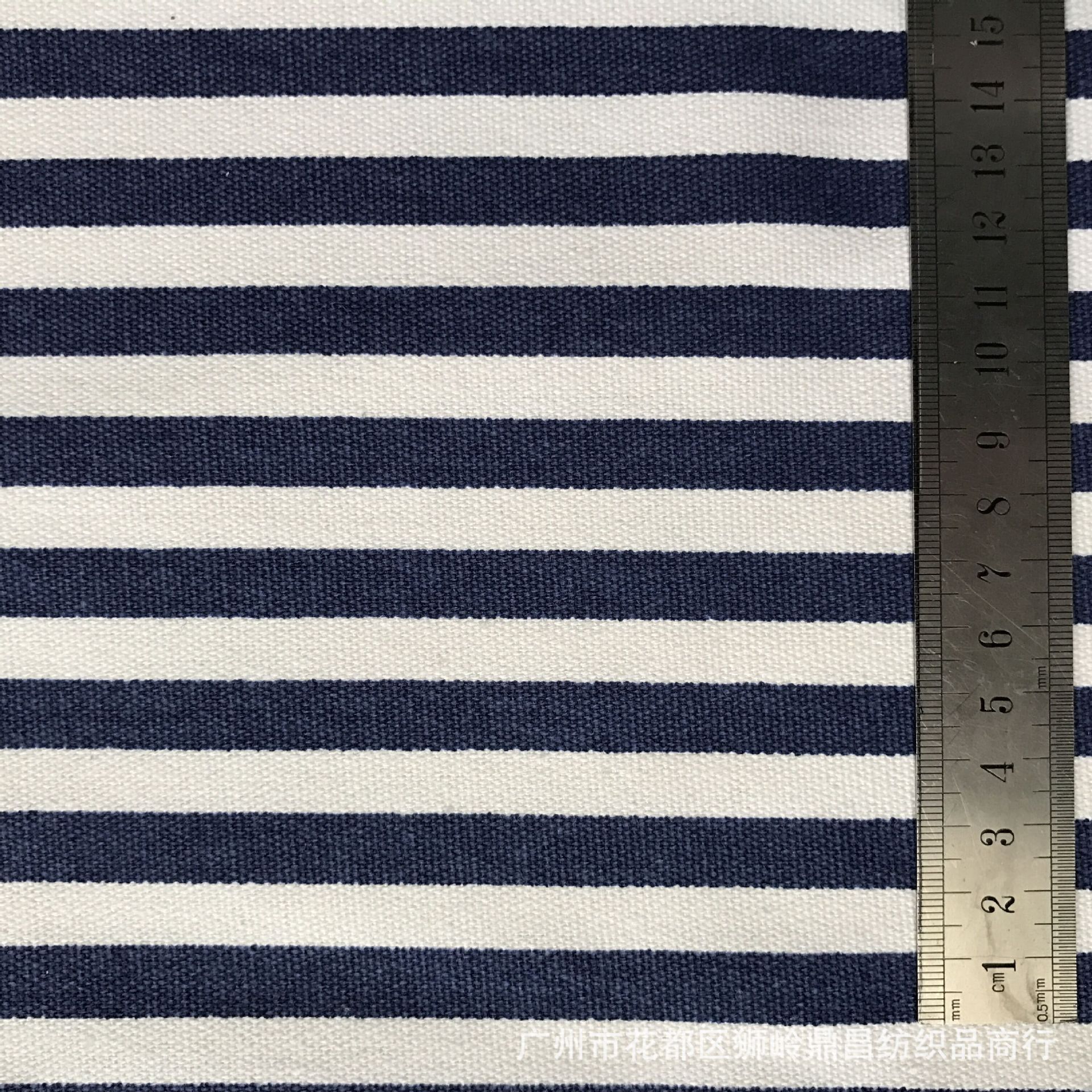 现代简约条子布组合1cm12安棉加厚帆布面料桌布沙发书包定做布料