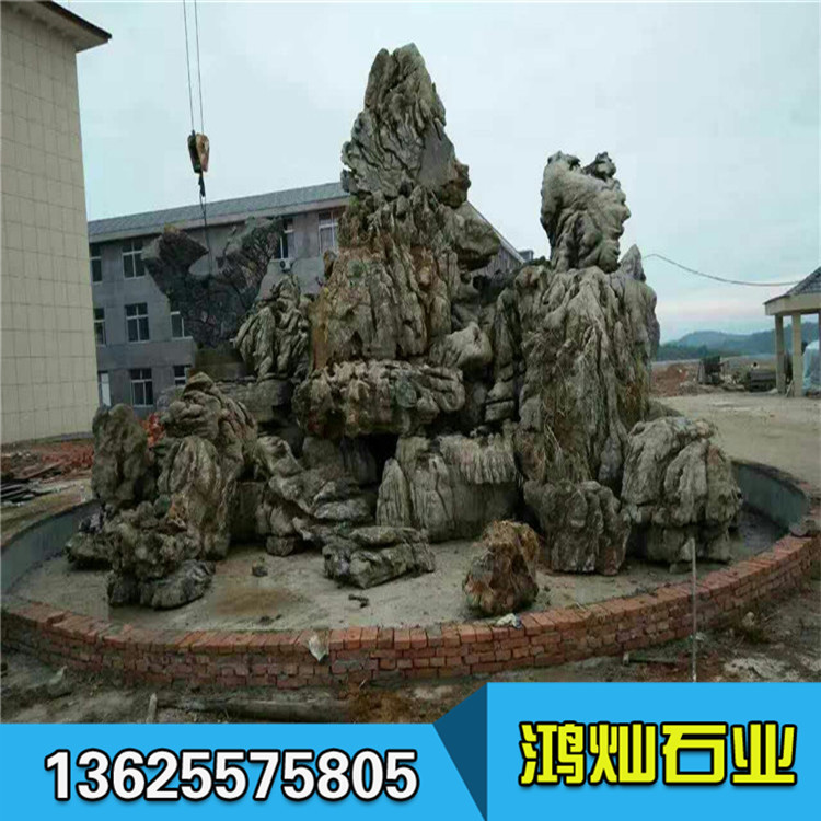 灵璧石假山案例1