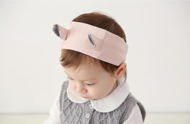 Kid's Cute Bunny Ears Star Bow Knot Cloth Hair Band display picture 8