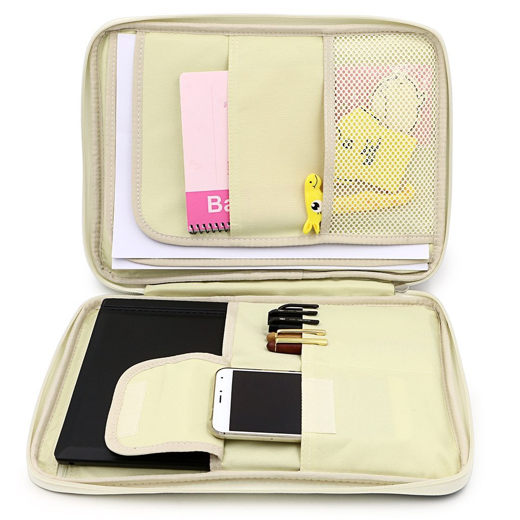 Universal handheld bag for folders with zipper for men and women for documents, (Physicals) 4