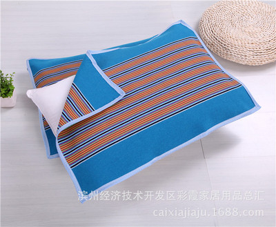 pure cotton The old coarse cloth Pillowcase thickening summer sleeping mat Pillowcase baby summer sleeping mat multi-function Sofa cushion Special thick Cushion Manufactor