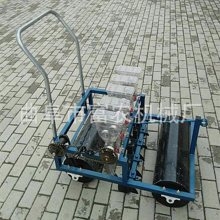 小型人力播种机 5行蔬菜播种机 菜籽播种机