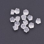 厂家供应透明耳堵饰品配件 八角边吸盘圆柱形塑料耳束耳塞耳堵