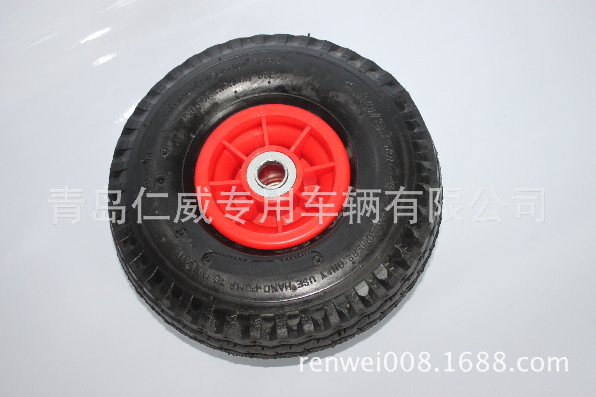 供应 3.00-4轮子 10X3 充气轮