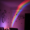 Rainbow lamp, colorful projector, night light