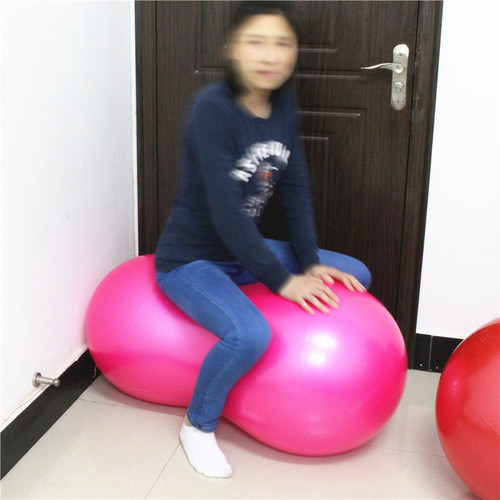 Blue Song brand thickened explosion-proof yoga peanut ball fitness ball rehabilitation therapy ball yoga ball can be authorized