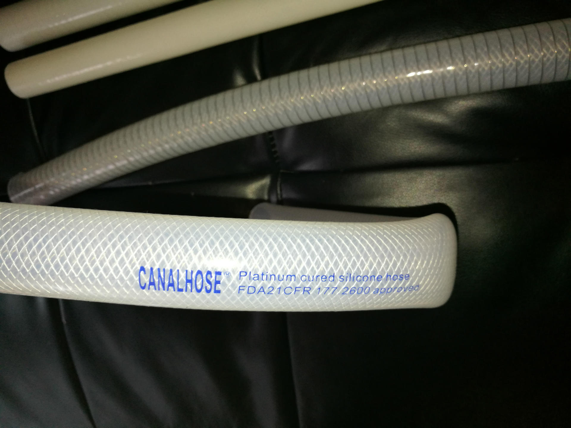 耐高压硅胶软管 单层网纹食品级硅胶管 SILICONE HOSE-1SS