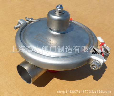卫生级恒压调节阀 气动恒压阀 不锈钢背压阀 快装恒压阀