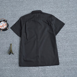 Студенческая юбка в складку, черная рубашка для школьников