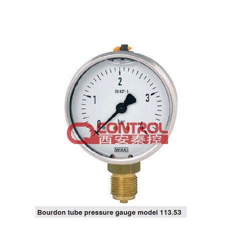 苏州wika波登管压力表111.12.050