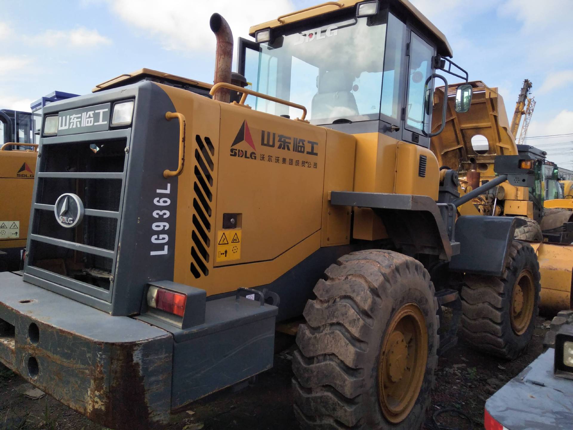 供应二手临工LG936L装载机，先导配置单手柄操作