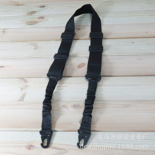 Outdoor tactical belt multifunctional canvas girdle waist chain two-point gun sling special crossbody gun rope gun belt belt