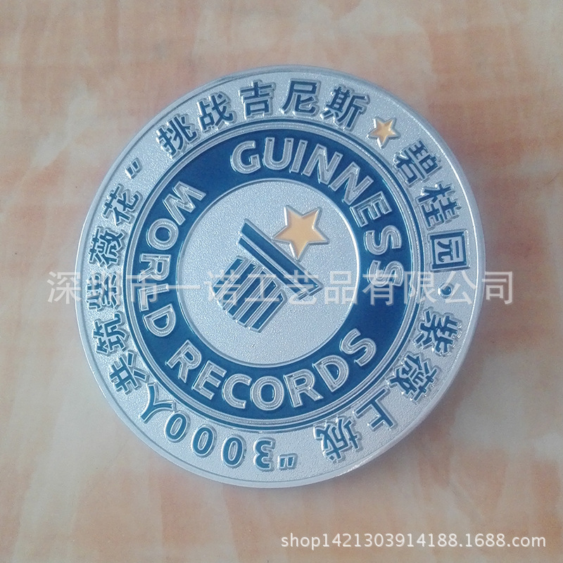 碧桂园挑战吉尼斯紫徽上城徽章 (3)