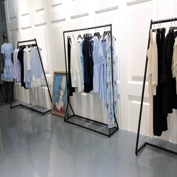 女装店展示架服装店展示架服装架简易个性创意服装架落地简约批发