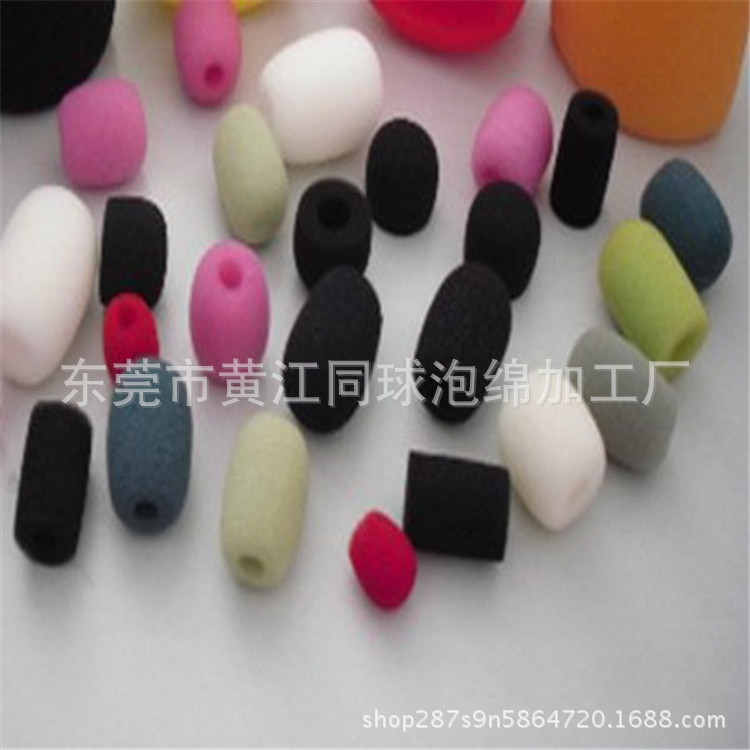 现货耳麦话筒套头戴话筒罩 咪棉麦克风防风罩 EY-M05耳机海绵套