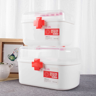 优适家品 家居用品白色药箱 厂家直销 可订制LOGO|ms