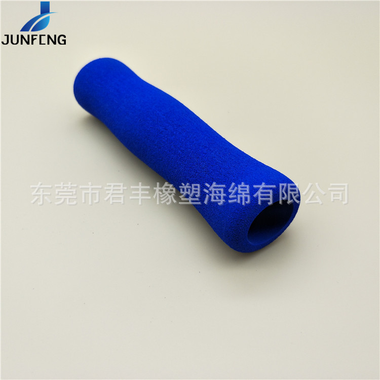 山地车自行车手矽胶握把 轻吸震耐脏 弧形NBR橡塑海绵把套