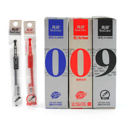 True Color Office Supplies Gel Pen Refill Water Refill 0.5mm Bullet Refill GR-009 Signature Pen Refill
