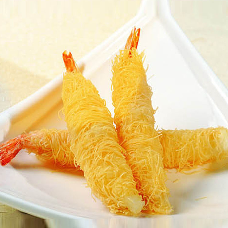 千丝万缕面线虾250g/袋10只装油炸小吃酒店餐厅快餐速冻半成品